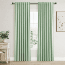84" Blackout Curtains – 2 Panels, Thermal Insulated, Aqua Green