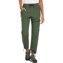 Baleaf Women's Quick-Dry Hiking Pants – Water‑Resistant, Elastic Waist