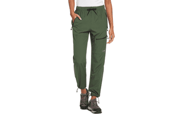 Baleaf Women's Quick-Dry Hiking Pants – Water‑Resistant, Elastic Waist