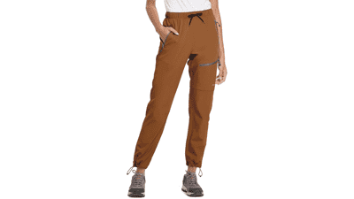 Baleaf Women's Quick‑Dry Hiking Pants – Water‑Resistant, Elastic Waist