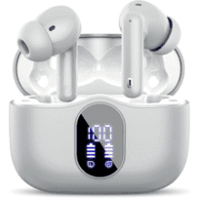 Bluetooth 5.4 Wireless Earbuds with Noise Cancelling, 36H Battery, IP7 Waterproof