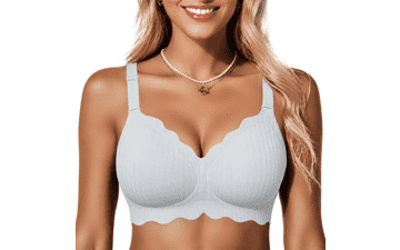 COCOMARTS Wireless Push-Up Jelly Bra – No Underwire, Full Coverage
