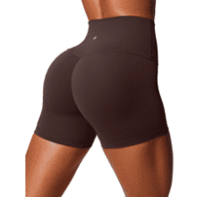 CRZ YOGA Secretsculpt Biker Shorts – 4" Booty Scrunch, High Waist