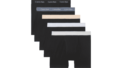 Calvin Klein Men's Cotton Stretch Boxer Brief 5-Pack