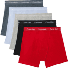 Calvin Klein Men's Cotton Stretch Boxer Brief 5-Pack