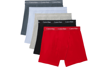 Calvin Klein Men's Cotton Stretch Boxer Brief 5-Pack