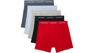 Calvin Klein Men's Cotton Stretch Boxer Brief 5-Pack