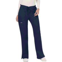 Cherokee Women's Mid-Rise Flare Scrub Pants