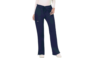Cherokee Women's Mid-Rise Flare Scrub Pants