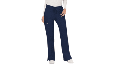 Cherokee Women's Mid-Rise Flare Scrub Pants