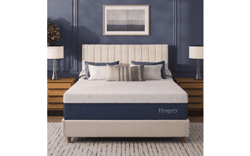 Dyonery Queen 12" Gel Memory Foam Mattress – Medium Support, Cooling