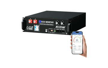 ECO-WORTHY Cubix100 48V 100Ah LiFePO4 Battery