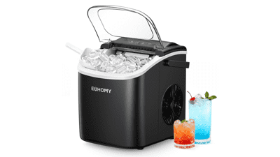 EUHOMY Countertop Ice Maker Machine