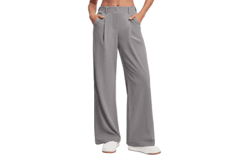 Ewedoos Women's Wide-Leg Work Pants