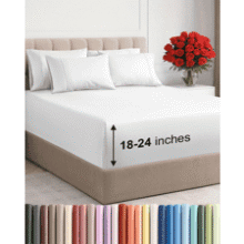 Extra Deep King Sheet Set - 6 Piece Cooling Sheets