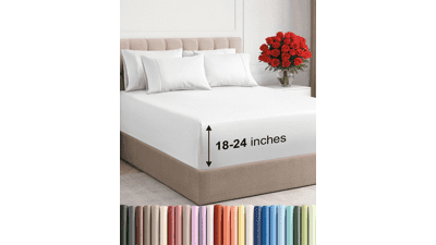 Extra Deep King Sheet Set - 6 Piece Cooling Sheets
