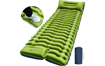 FUN PAC Ultralight Camping Sleeping Pad with Pillow