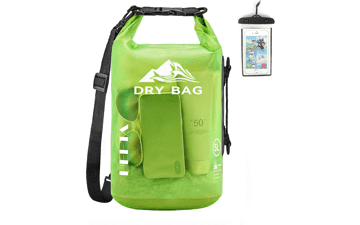 HEETA Waterproof Dry Bag Backpack with Phone Case