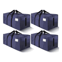 HOMESURE 200lb Heavy Duty Moving Bags, 4 Pack