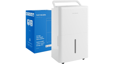 HOmeLabs 32-Pint WiFi Dehumidifier for 4,500 Sq Ft