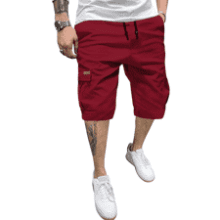 JMIERR Men's Cotton Chino Cargo Shorts
