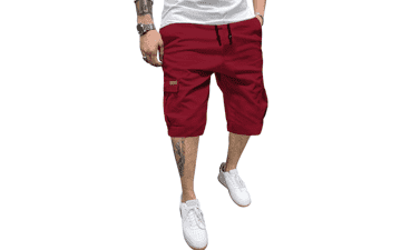 JMIERR Men's Cotton Chino Cargo Shorts