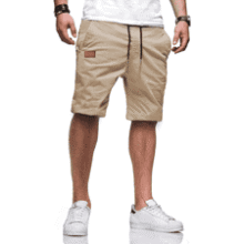 JMIERR Men's Cotton Stretch Shorts