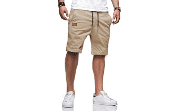 JMIERR Men's Cotton Stretch Shorts