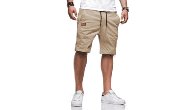 JMIERR Men's Cotton Stretch Shorts