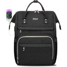 LOVEVOOK 17" Waterproof Laptop Backpack with USB Port