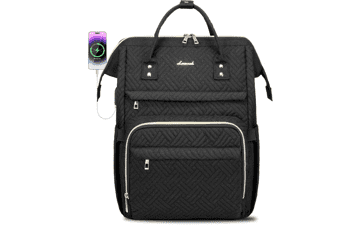 LOVEVOOK 17" Waterproof Laptop Backpack with USB Port