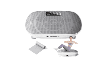 MERACH CV30 Pro Vibration Plate – 400lb, Bluetooth