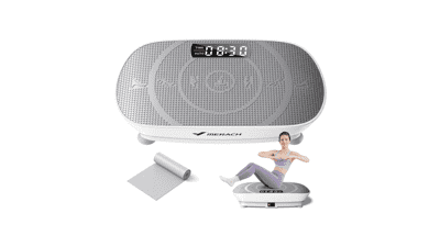 MERACH CV30 Pro Vibration Plate – 400lb, Bluetooth