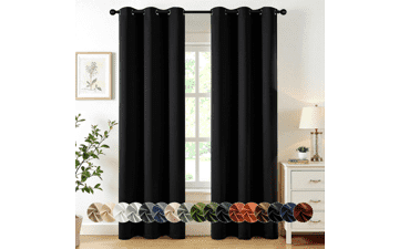 MIULEE 2-Panel Blackout Curtains 40x84