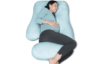 MOON PARK 57" U-Shaped Pregnancy Pillow – Full Body Support