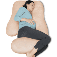 MOON PARK U‑Shaped 57" Pregnancy Pillow