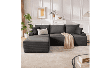 Mangodan Cloud L-Shaped Sectional Sofa