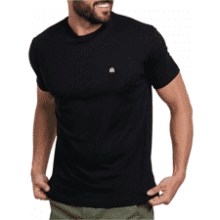 Mens Soft Cotton Crew Neck Athletic Fit T-Shirt
