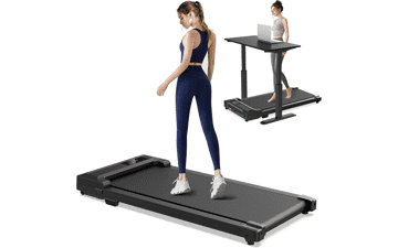 Mini Portable Under-Desk Walking Treadmill with Remote Control