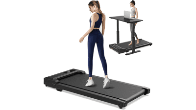 Mini Portable Under-Desk Walking Treadmill with Remote Control
