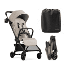 Mompush Nexis Carbon Fiber Travel Stroller – Lightweight, Carry‑On, Khaki