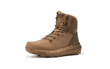 NORTIV 8" Military Tactical Boots – Lightweight, Zipper, All-Day Comfort