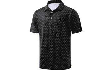 Obla Men's Golf Polo Shirt – Moisture Wicking, Lightweight