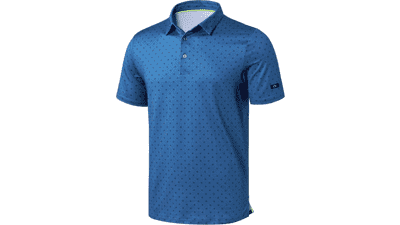 Obla Men's Golf Polo – Moisture‑Wicking Short Sleeve