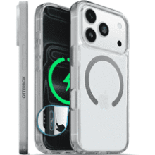 OtterBox iPhone 17 Pro Symmetry Slim MagSafe Case – Clear, 3X Drop Protection