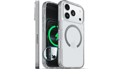 OtterBox iPhone 17 Pro Symmetry Slim MagSafe Case – Clear, 3X Drop Protection