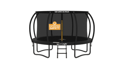 Outdoor Kids Trampoline with Net, 8-16FT, ASTM Compliant
