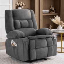 Rocker Recliner Chair with Massage and Heat