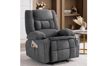 Rocker Recliner Chair with Massage and Heat