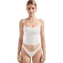 SUUKSESS Women Y2K Square Neck Tank Top